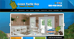 Desktop Screenshot of greenturtlebay.com